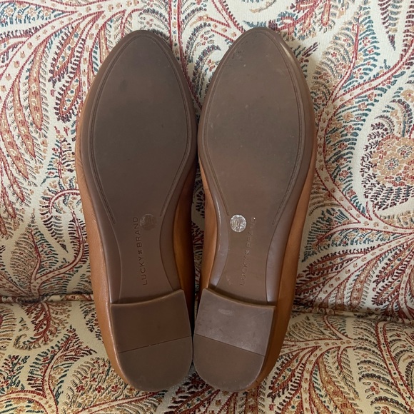 Lucky Brand Leather Ballet Flats in Brown 🤎 - Picture 5 of 5